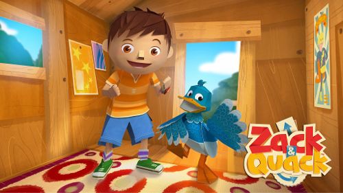 Image de Zack et Quack sur Nickelodeon Junior France