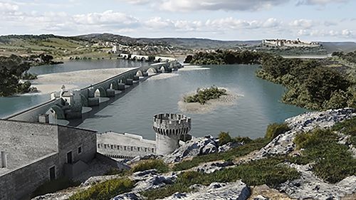 Image de Avignon, le pont retrouvé sur Histoire